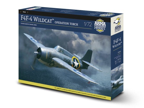 Samolot Grumman F4F-4 Wildcat Operation Torch 70065 Arma Hobby