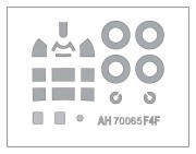 Samolot Grumman F4F-4 Wildcat Operation Torch 70065 Arma Hobby