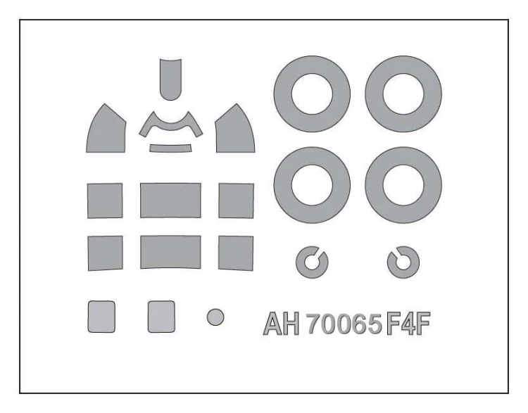 Samolot Grumman F4F-4 Wildcat Operation Torch 70065 Arma Hobby