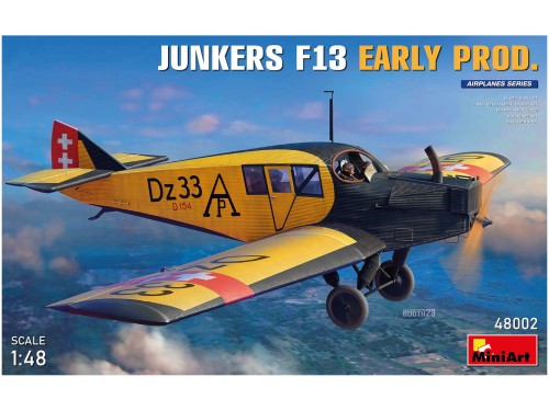 Samolot Junkers F13 Early Production 48002 MiniArt