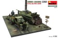 Działo samobieżne SU-85 ciężarówka GAZ-MM diorama 36071 MiniArt