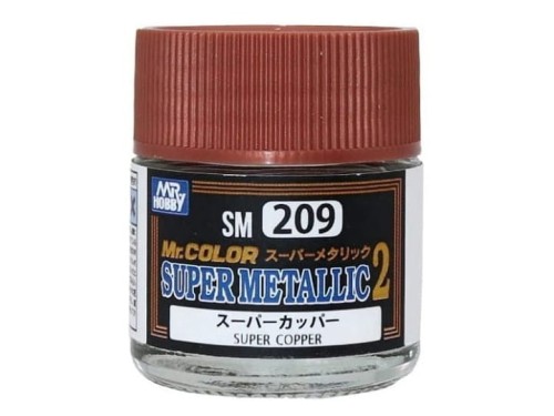 Farba metaliczna Mr.Color Super Copper SM209 Mr.Hobby