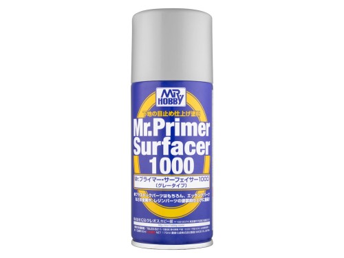 Farba podkładowa Mr.Primer Surfacer 1000 Gray B524 Mr.Hobby