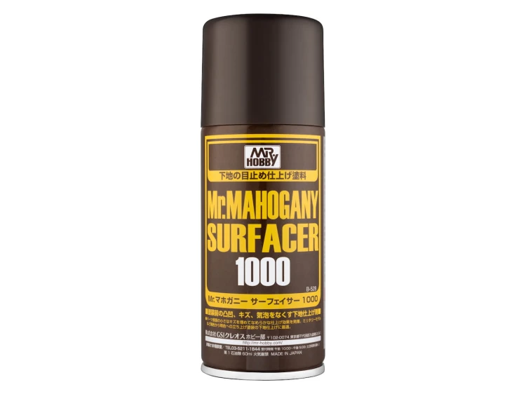 Farba podkładowa Mr.Mahogany Surfacer 1000 B528 Mr.Hobby