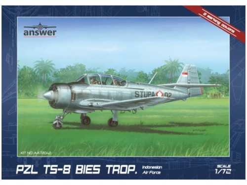 Samolot PZL TS-8 Bies Trop. Indonesian Air Force AA72042 Answer