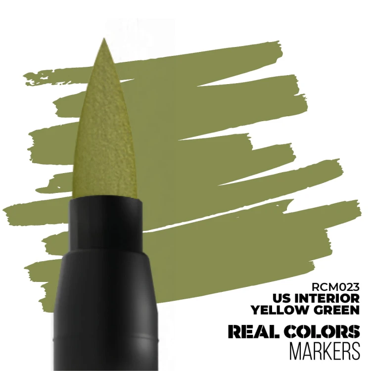 Marker RC Real Colors US Interior Yellow Green RCM023 AK Interactive
