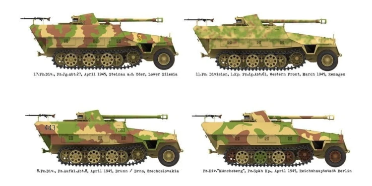 Transporter Sd.Kfz.251/22 Ausf.D Pakwagen DW16022 Das Werk