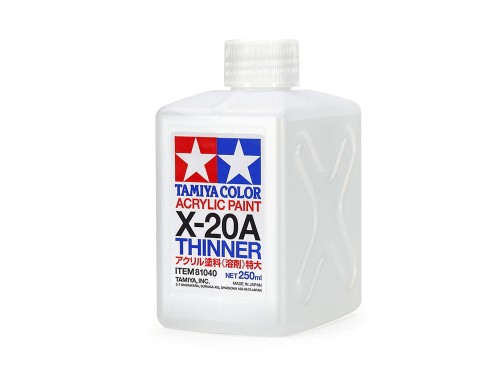 Rozcieńczalnik X-20A Acrylic Paint Thinner 250ml 81040 Tamiya