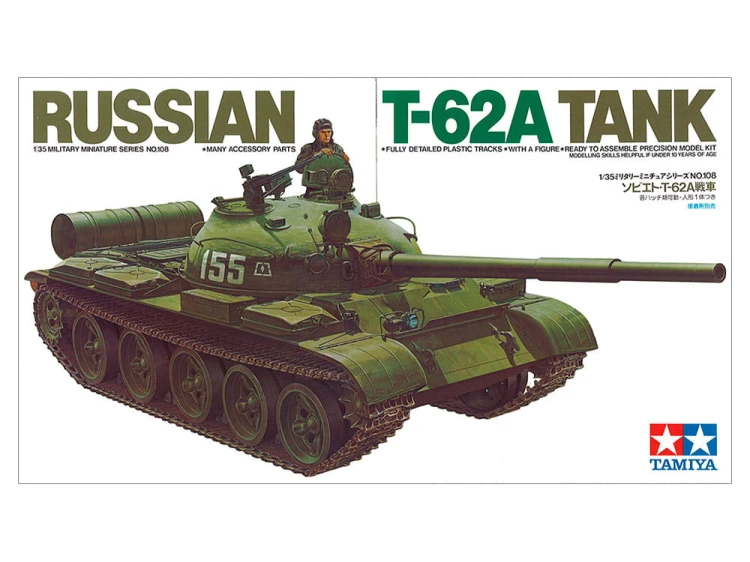 Czołg T-62A 35108 Tamiya