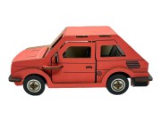 Samochód Fiat 126p maluch składanka drewniana LC-P399 Sea-Land