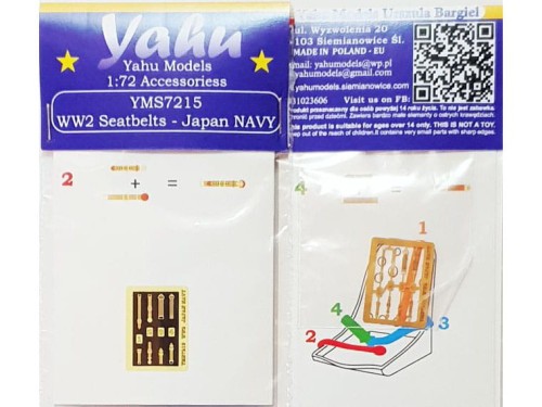 Fototrawione pasy do Japan Navy YMS7215 Yahu