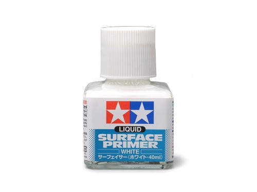 Farba podkładowa Liquid Surface Primer White 87096 Tamiya