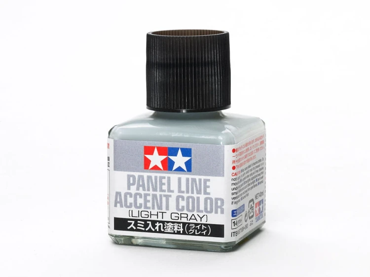 Farba do linii Panel Line Accent Color Light Gray 87189 Tamiya