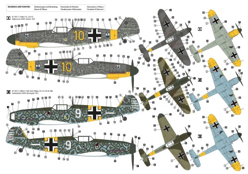 Samolot Messerschmitt Bf 109 F-2 Eastern Front 32013 Hobby 2000
