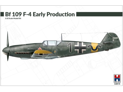 Samolot Messerschmitt Bf 109 F-4 Early Production 32014 Hobby 2000