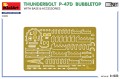 Samolot Thunderbolt P-47D Bubbletop With Base & Accesories 48018 MiniArt