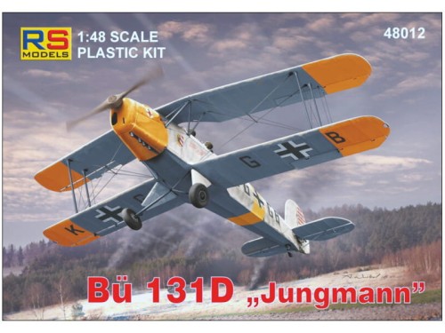 Samolot Bucker Bu 131D Jungmann 48012 RS Models