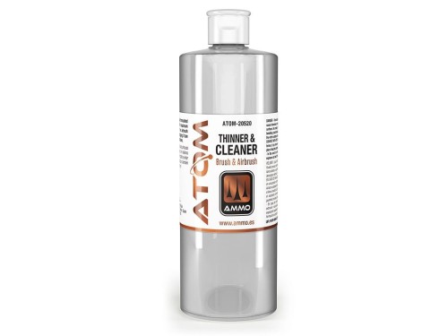 Rozcieńczalnik do farb akrylowych Thinner & Cleaner 400ml ATOM-20520 AMMO Mig Jimenez