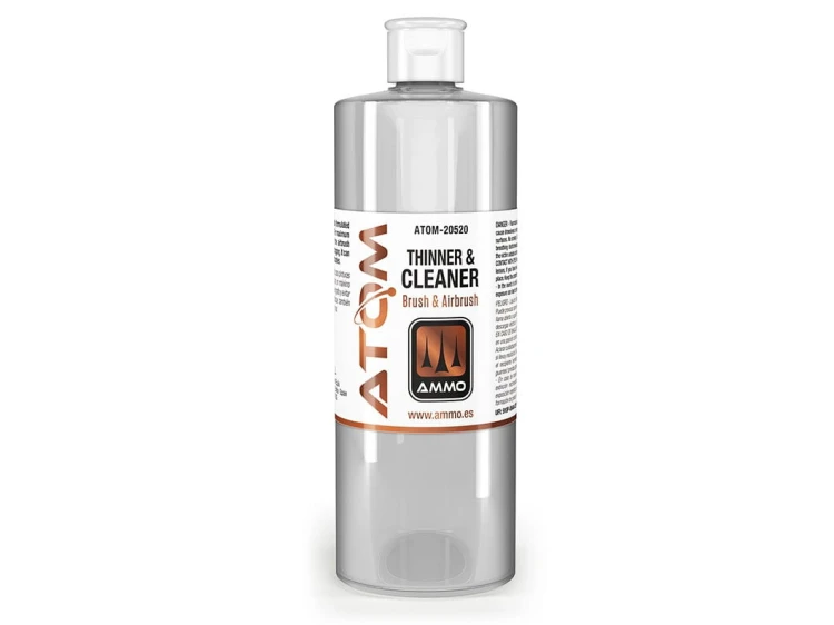 Rozcieńczalnik do farb akrylowych Thinner & Cleaner 400ml ATOM-20520 AMMO Mig Jimenez