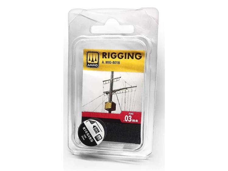 Linka olinowanie Rigging Fine 0.03mm A.MIG-8018 AMMO Mig Jimenez
