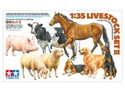 Figurki zwierzęta domowe II 35385 Tamiya