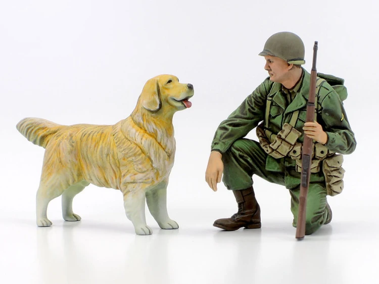 Figurki zwierzęta domowe II 35385 Tamiya
