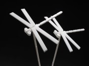Plastikowa styrenowa biała kwadratowa rurka 8mm Square Tube 70263 Tamiya