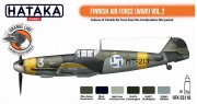 Zestaw farb celulozowych Finnish Air Force (WWII) Vol. 2 HTK-CS118 Hataka