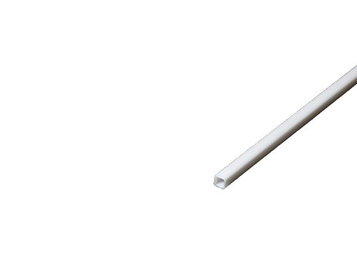 Plastikowa styrenowa biała kwadratowa rurka 3mm Square Tube 70261 Tamiya