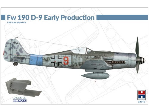Samolot Focke Wulf Fw190 D-9 Early Production 32010 Hobby 2000