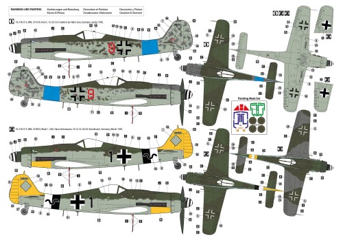 Samolot Focke Wulf Fw190 D-9 Early Production 32010 Hobby 2000