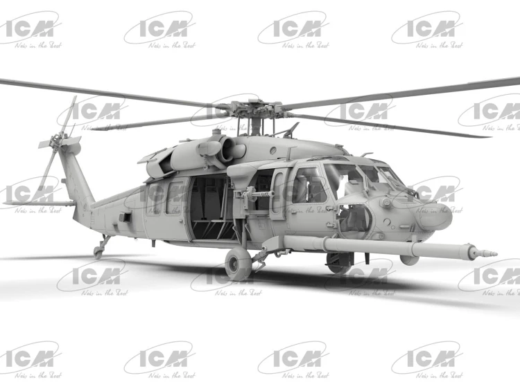 Śmigłowiec MH-60L Black Hawk US Special Forces Helicopter 48360 ICM