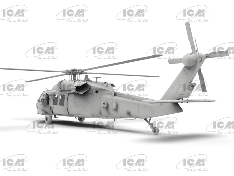 Śmigłowiec MH-60L Black Hawk US Special Forces Helicopter 48360 ICM