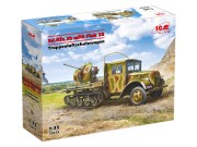 Transporter Sd.Kfz.3b with Flak 38 Truppenluftschutzwagen 35455 ICM