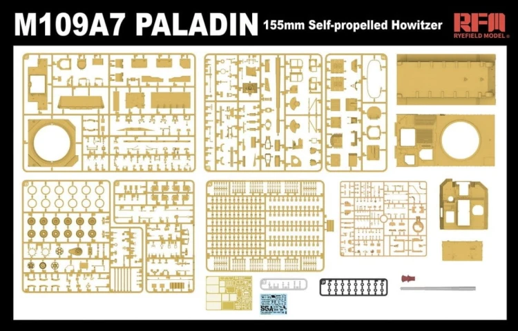 Haubica samobieżna M109A7 Paladin 155mm RM-5129 RFM