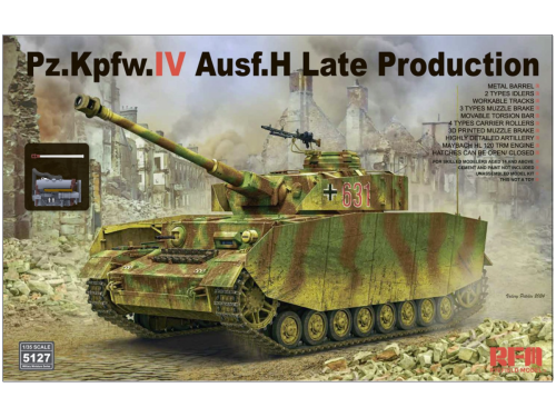 Czołg PzKpfw IV Ausf.H Late Production RM-5127 RFM