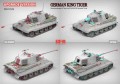 Czołg King Tiger Ausf.B Sd.Kfz.182 Henschel Turret Upgrade Version RM-5126 RFM