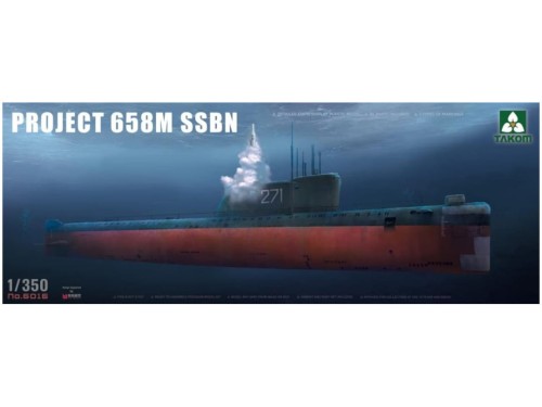 Okręt podwodny Project 658M SSBN 6016 Takom