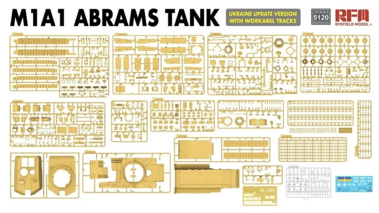 M1A1 Abrams Ukraine Update Version RM-5120 RFM