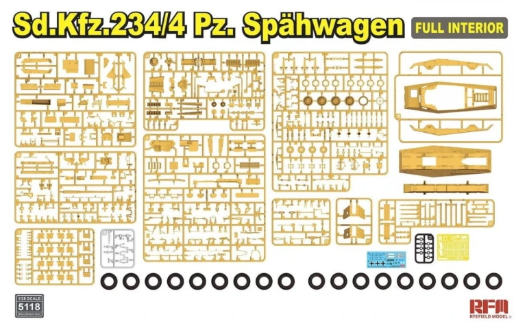Działo Sd.Kfz.234/4 Schwerer Panzerspahwagen RM-5118 RFM