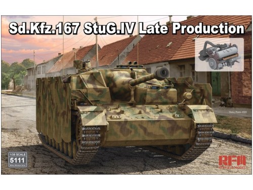Działo Sd.Kfz.167 Sturmgeschutz IV Late Production RM-5111 RFM