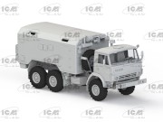 Ciężarówka wojskowa KamAZ-4310 Ukrainian Military Box Truck 35004 ICM
