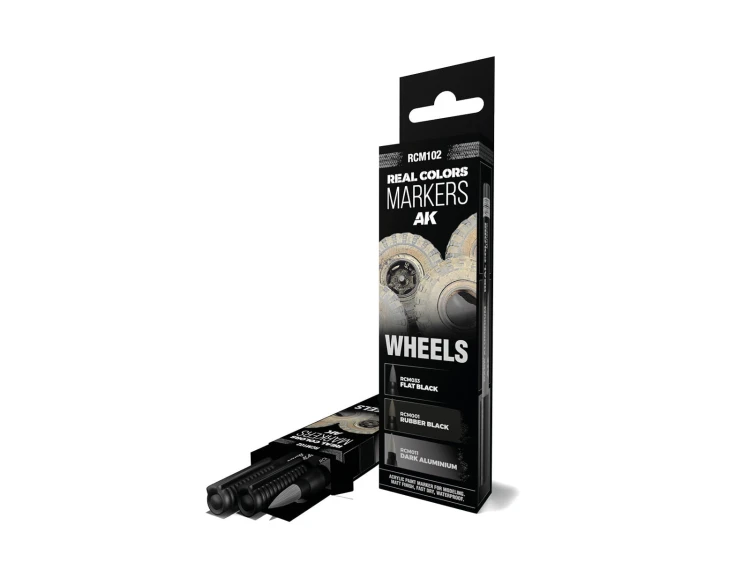 Markery RC Real Colors Wheels RCM102 AK Interactive