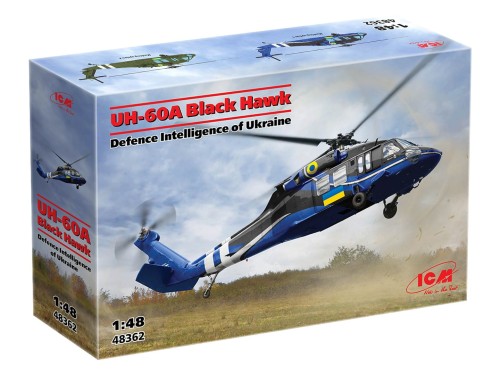 Śmigłowiec UH-60A Black Hawk Defence Intelligence of Ukraine 48362 ICM