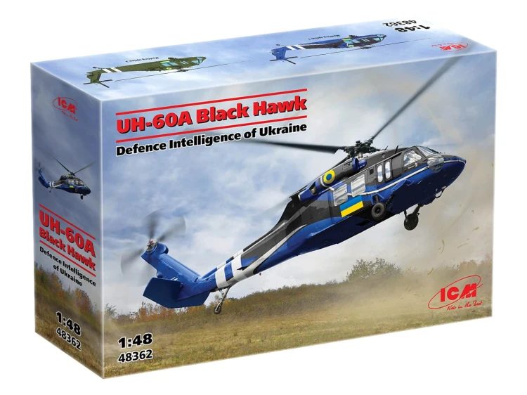 Śmigłowiec UH-60A Black Hawk Defence Intelligence of Ukraine 48362 ICM