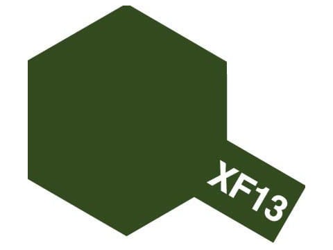 Farba akrylowa XF-13 J.A. Green Flat 81313 Tamiya
