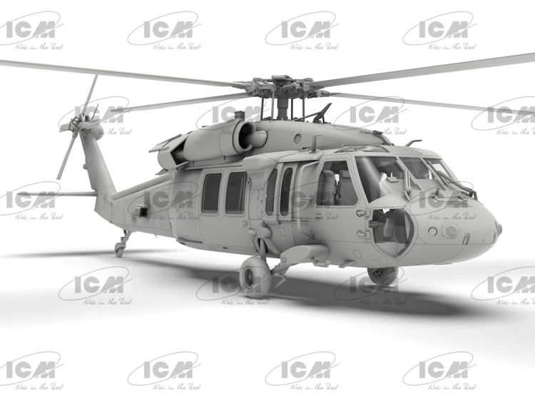 Śmigłowiec UH-60A Black Hawk US Military Transport Helicopter 48361 ICM