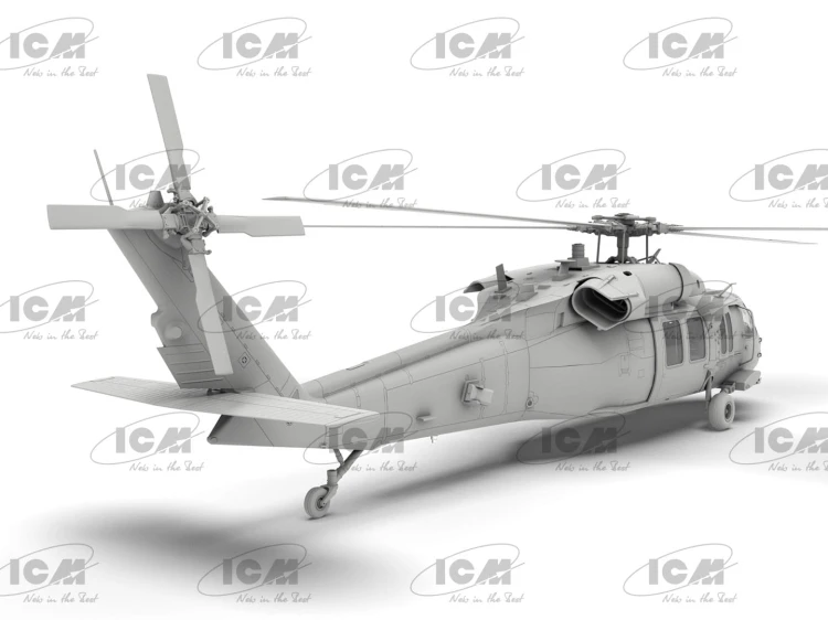 Śmigłowiec UH-60A Black Hawk US Military Transport Helicopter 48361 ICM