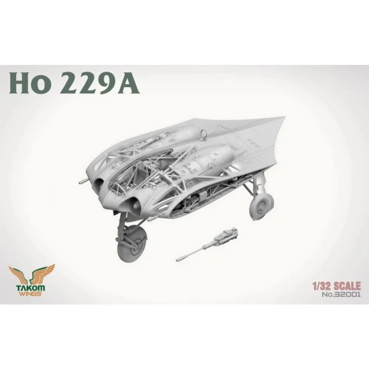 Samolot odrzutowy Horten Ho 229A 32001 Takom