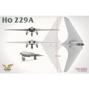 Samolot odrzutowy Horten Ho 229A 32001 Takom